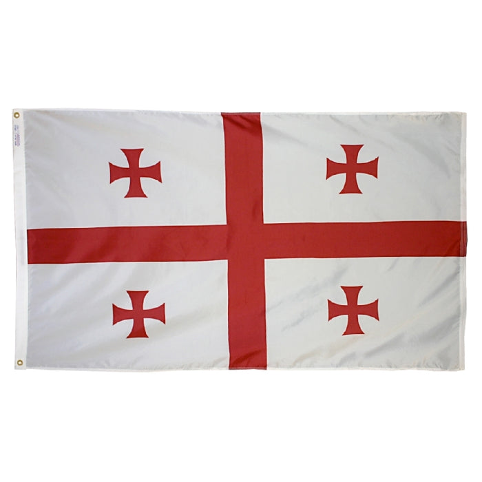 Republic of Georgia Nylon Flag