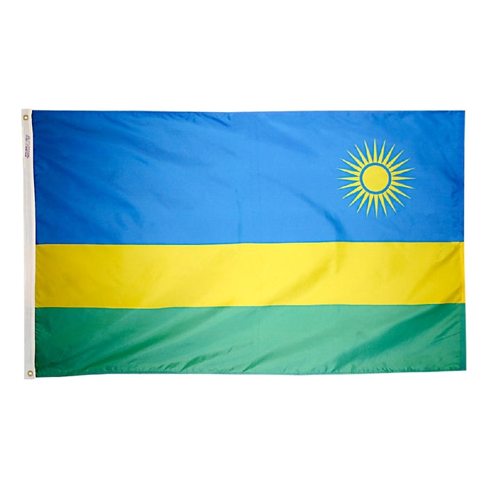 Rwanda Nylon Flag