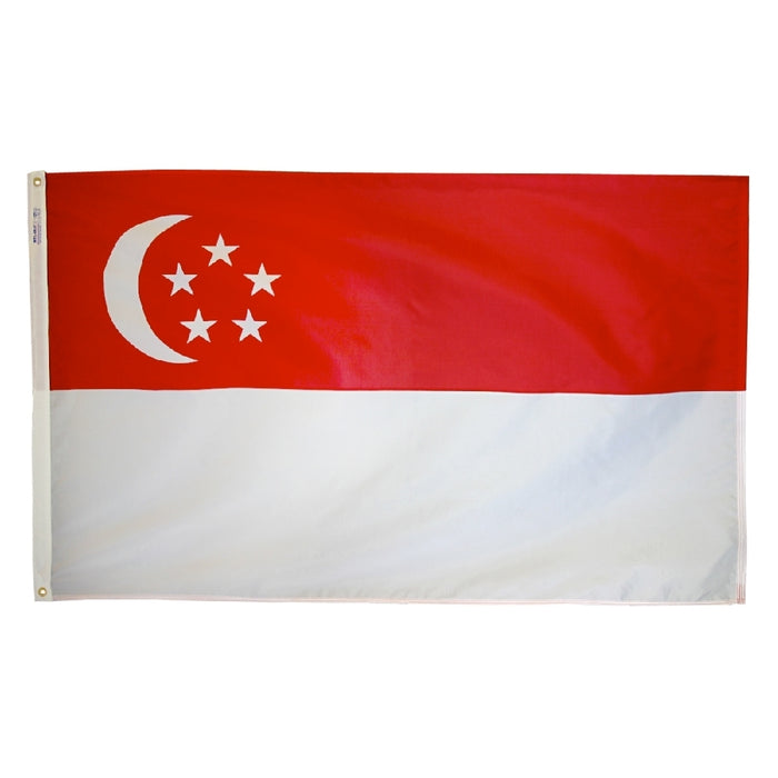 Singapore Nylon Flag