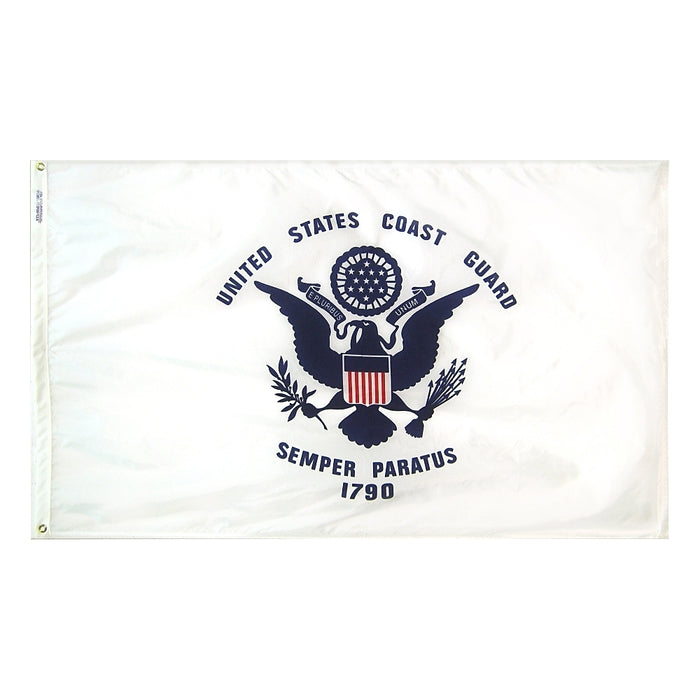U.S. Coast Guard Nylon Flag - Made in USA