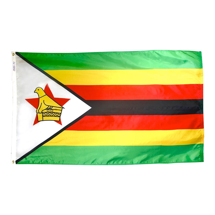 Zimbabwe Nylon Flag