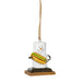 S'more Eating Hotdog Ornament