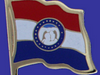 Missouri Flag Lapel Pin
