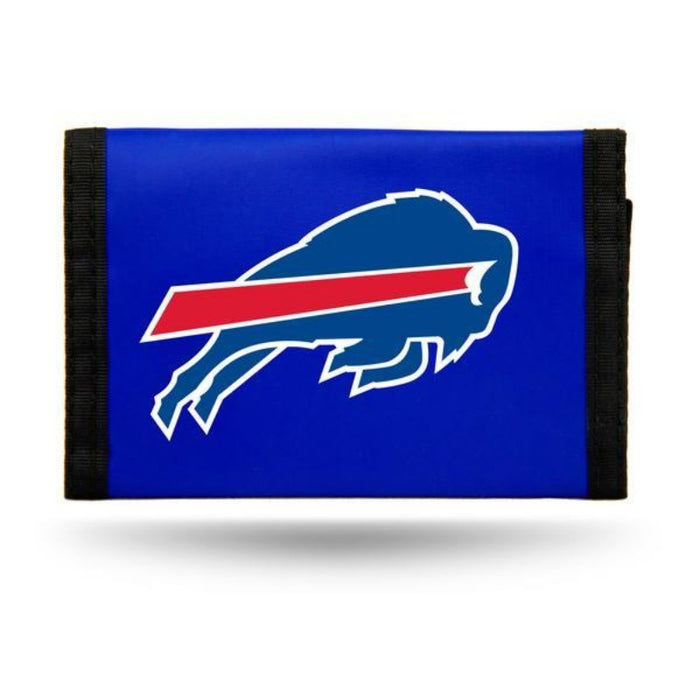 Buffalo Bills Royal Blue Trifold Nylon Wallet