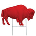 The Original Red Buffalo Lawn Ornament - Made In USA