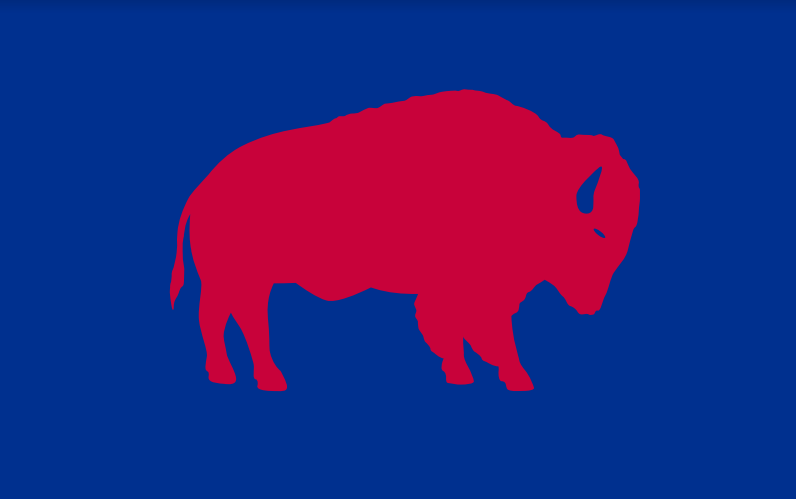 Buffalo Bills Throwback Logo Sticker