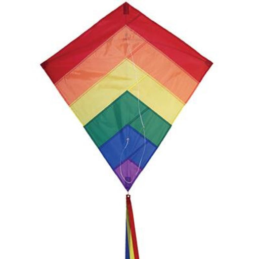 30" Rainbow Overlay Diamond Kite