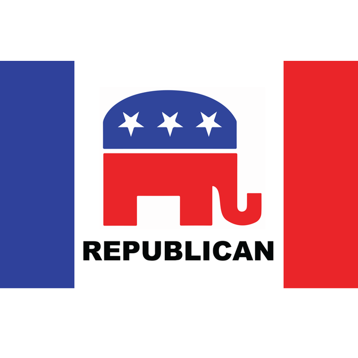 Republican Stripes Decal - Made in USA
