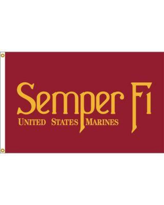 3x5 ft US Marine Corps Semper Fi Flag
