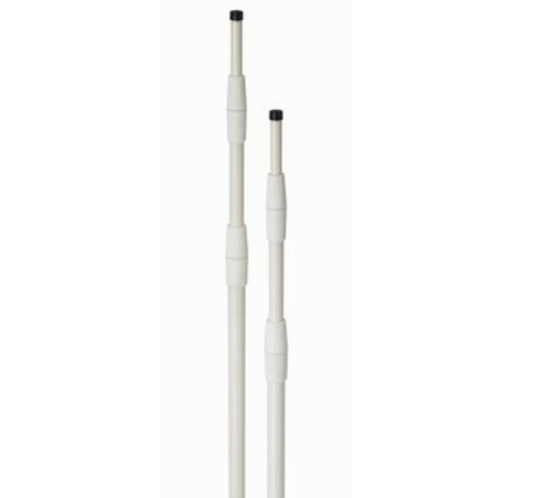 21' White Telescoping Superflex Pole