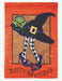 Witch hat Halloween garden flag