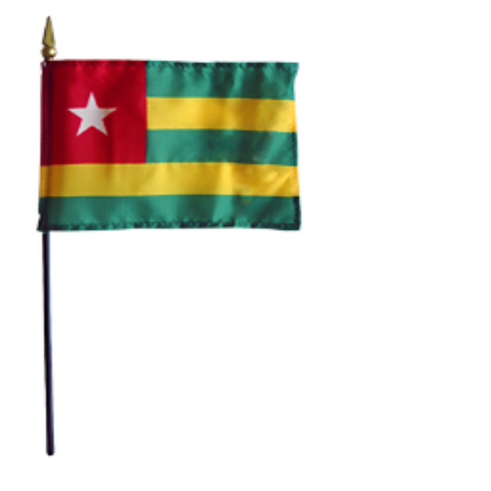 4x6" Togo Stick Flag