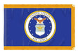 3x5 ft US Air Force Indoor/Parade Flag with Fringe