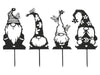 Gnome Gathering Metal Garden Stakes are sold individually, collect all 4!