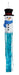 snowman top windsock with blue tails