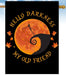 Hello Darkness My Old Friend Banner Flag