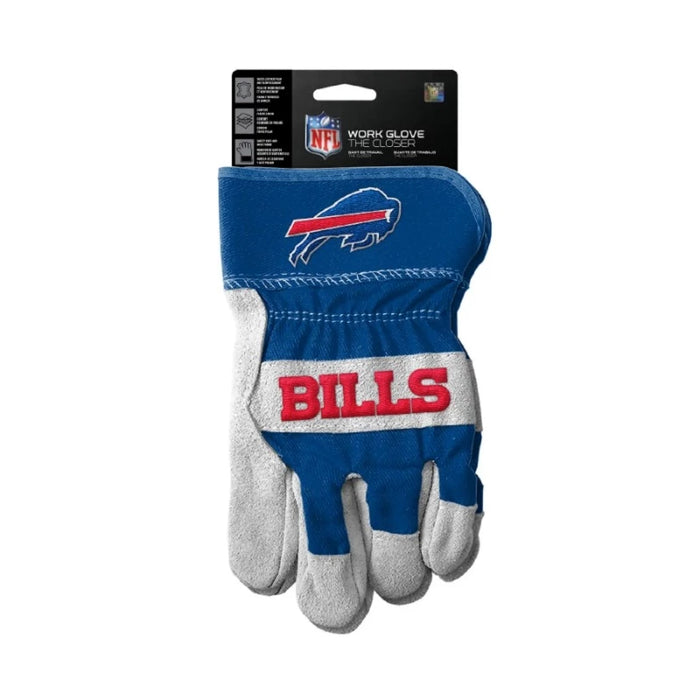 Buffalo Bills Leather Work Gloves