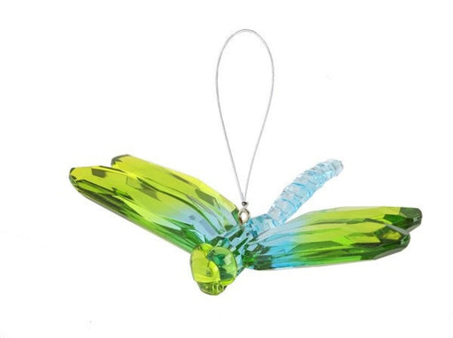 Hanging Two-Toned Dragonfly - Green/Blue