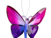 Hanging Rainbow Butterfly - Hot Pink/Blue/Purple