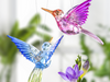 Radiant Hummingbird Ornament w/ Charm - sold separately 