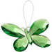 Solid Green Acrylic Hanging Butterfly