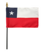 8x12" Chile Stick Flag