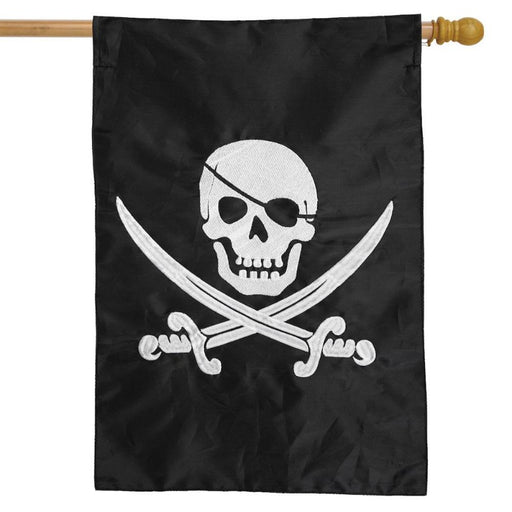 Pirate Jack Applique Banner Flag