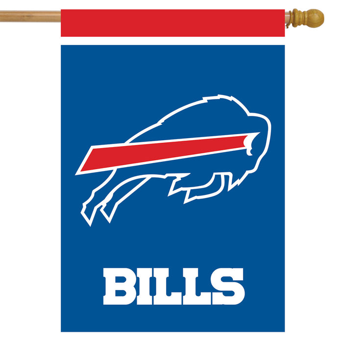 Buffalo Bills Single Sided Banner Flag