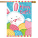 Bunny and Eggs Banner Flag