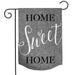Home Sweet Home Burlap Garden Flag