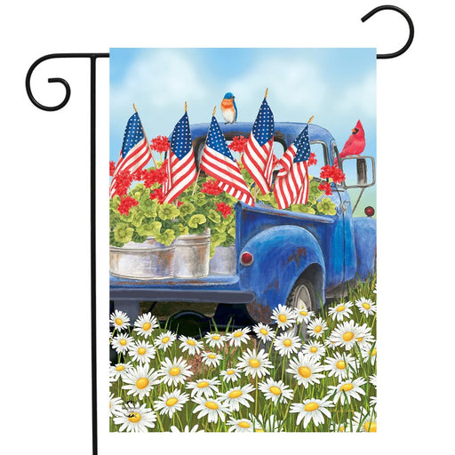 All American Truck Garden Flag