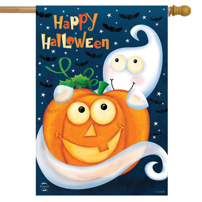 Halloween Haunts Banner Flag on pole, sold separately 