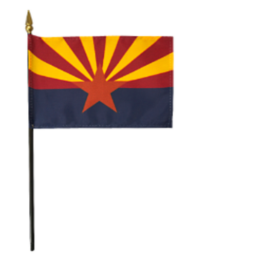 4x6" Arizona Stick Flag
