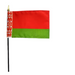 4x6" Belarus Stick Flag