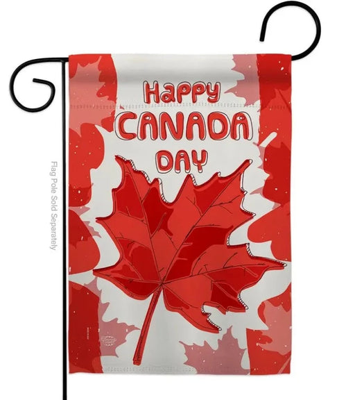 Canada Day Maple Garden Flag