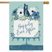happily ever after wedding cake banner flag