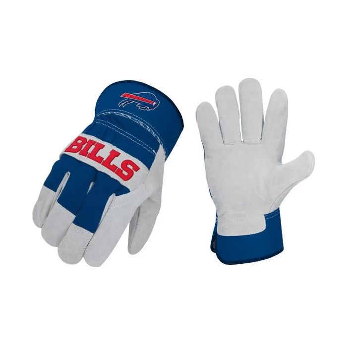 Buffalo Bills Leather Work Gloves