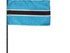 4x6" Botswana Stick Flag