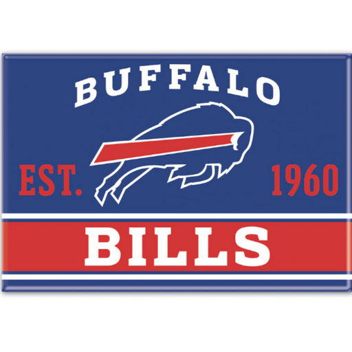 Buffalo Bills EST Metal Magnet