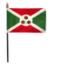 4x6" Burundi Stick Flag