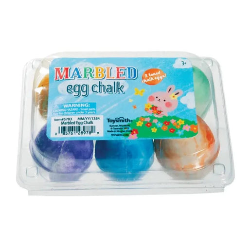 6 Pack Marbled Egg Chalk