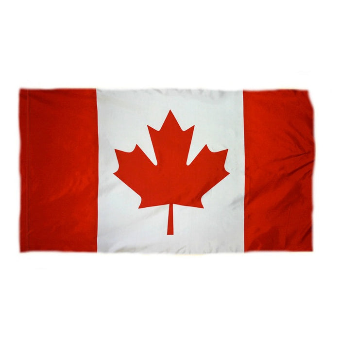 Canada Indoor Flag - No Fringe