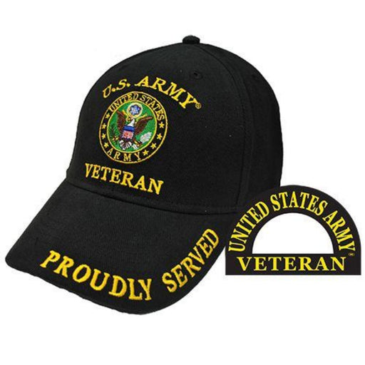 US Army Emblem Veteran Hat