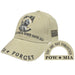 beige pow mia hat with the insignia all gave some some gave all