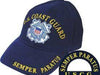 blue hat with the coast guard logo in the center