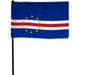 4x6" Cape Verde Stick Flag