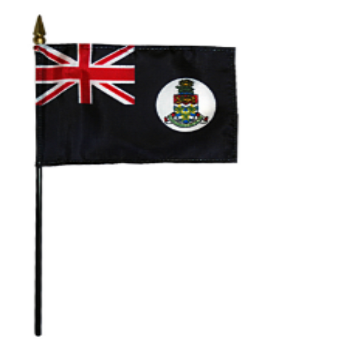 4x6" Cayman Islands Stick Flag