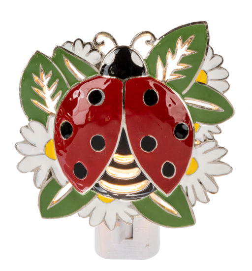 Metal Ladybug Night Light