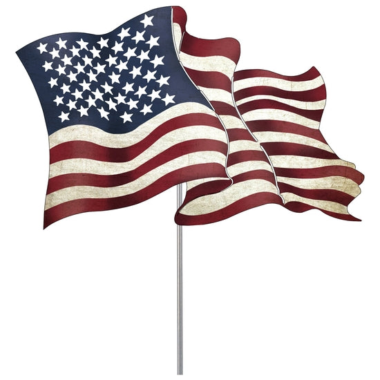 American Flag Lawn & Garden Stake