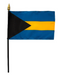 8x12" Bahamas Stick Flag